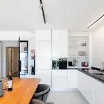 Panoramic Views - Terrace, Sea Views & Pool 公寓 纳扎雷